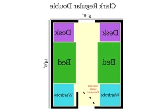 Clark Regular Double Floor Plan