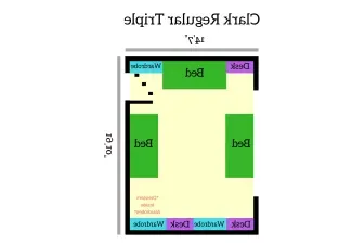 Clark Regular Triple Floor Plan